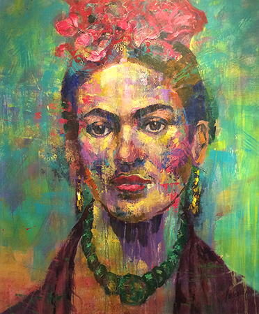 Los Monos de Frida by artist Julio de Rita